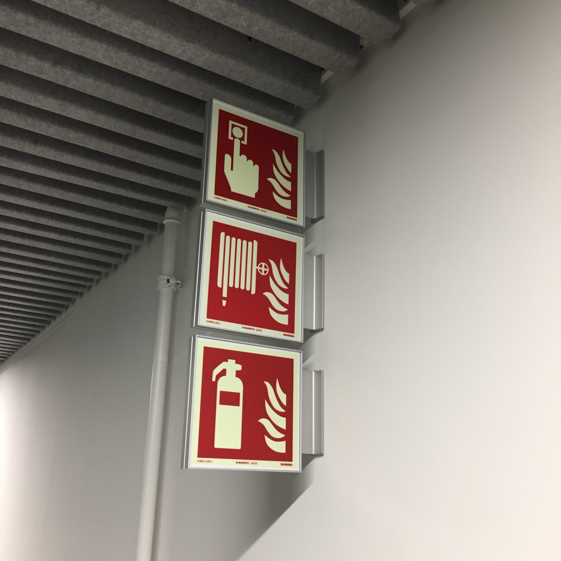 Fire fighting & rescue equipment signage by Blomsma Signs & Safety