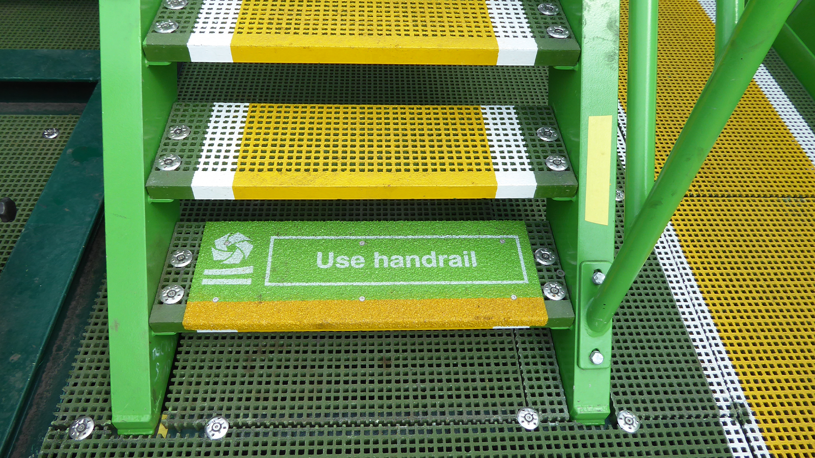 Anti-Rutsch Treppen- und Gehwegplatten