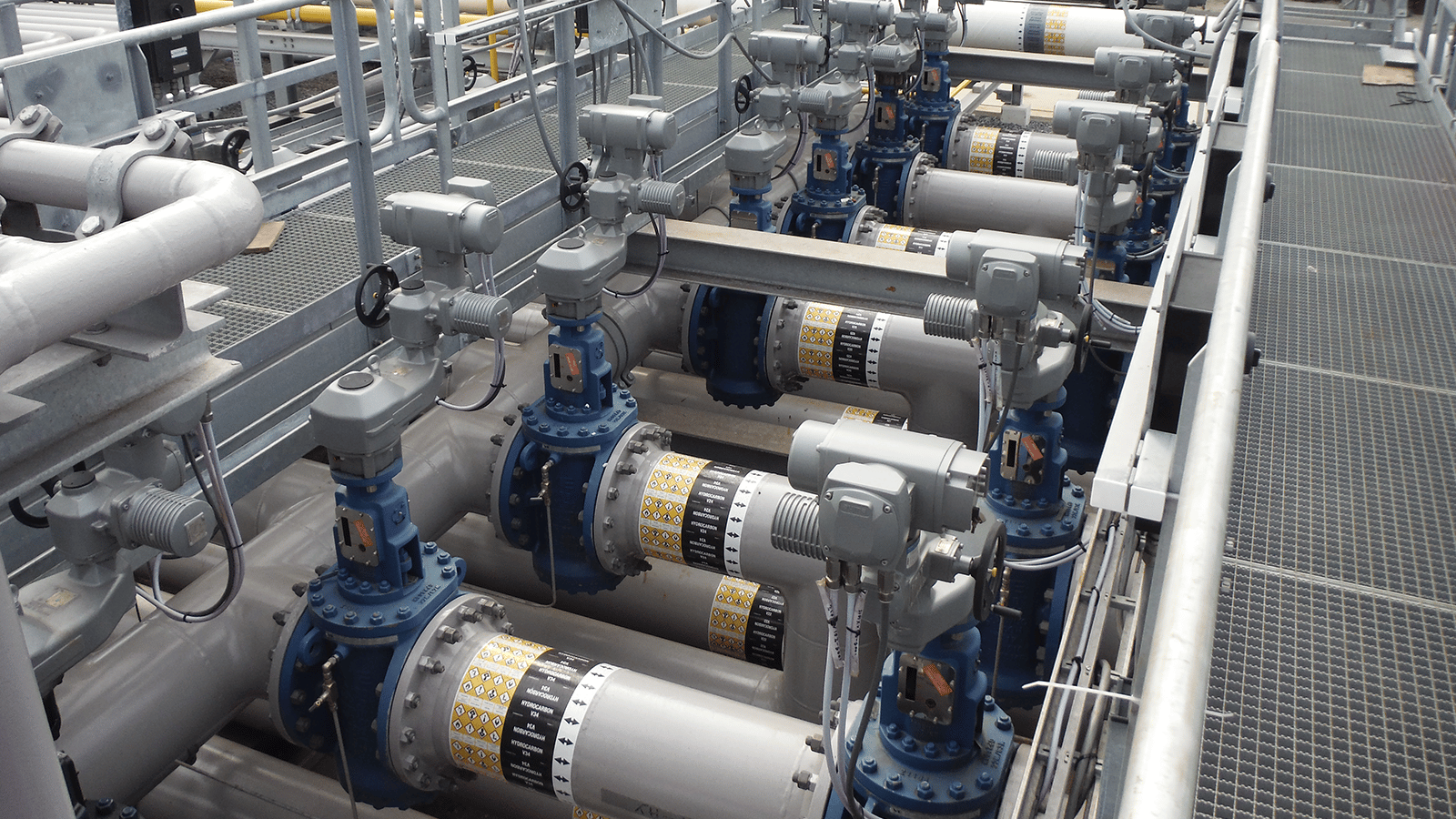 pipe marking HES Hartel Terminal