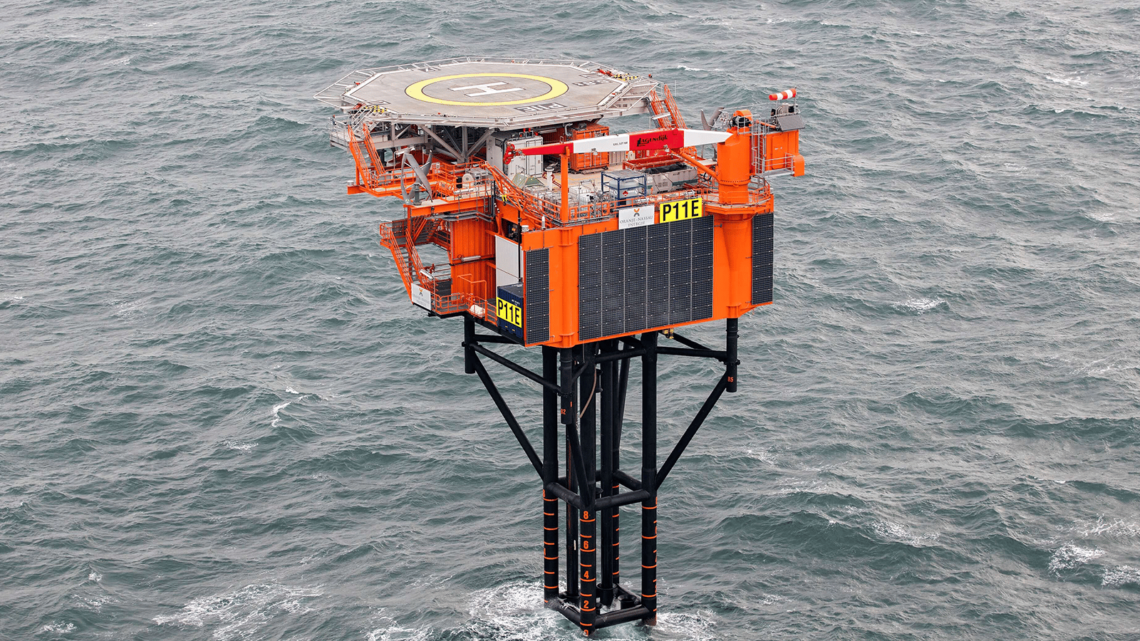 One Dyas platform P11E – Veiligheidssignalering
