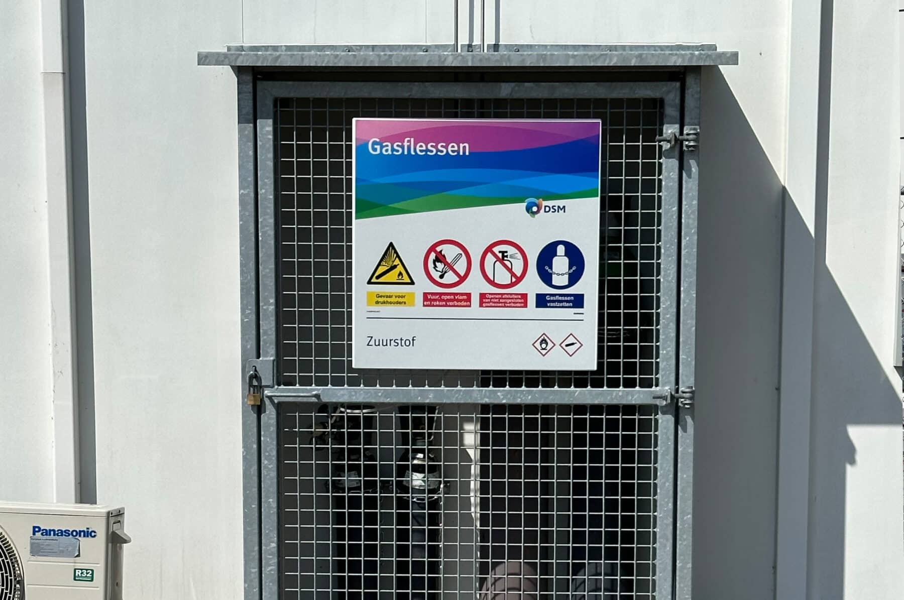 routing and safety signs