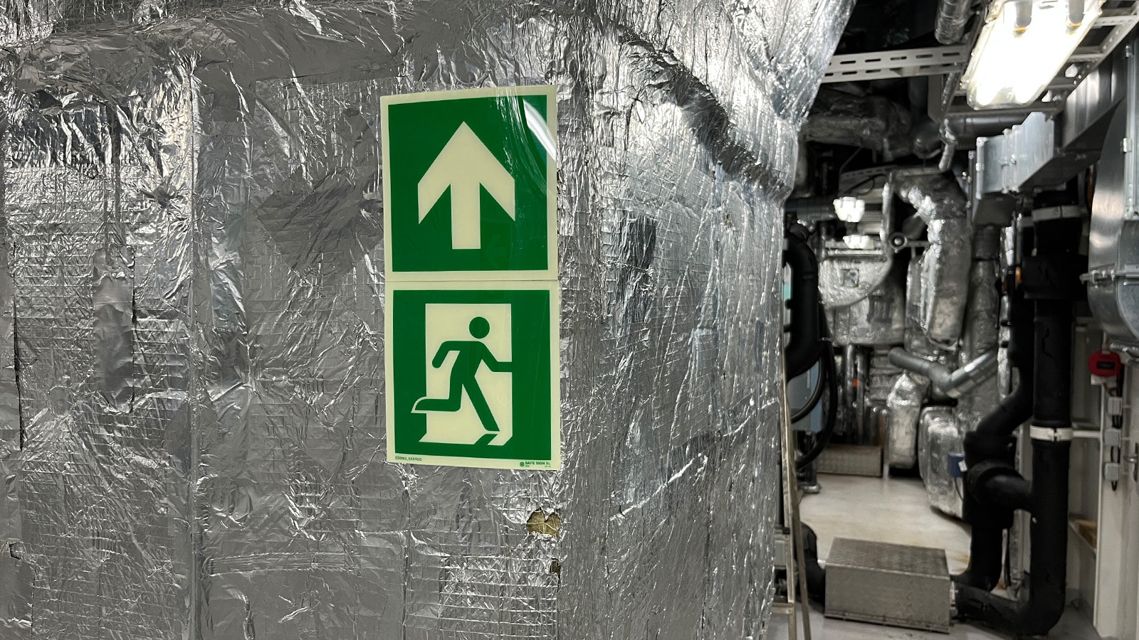 Safety signs for Stena Britannica
