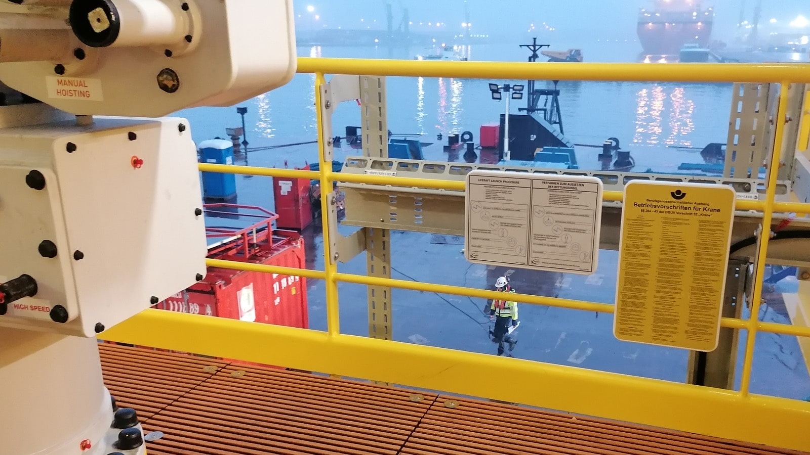 Baltic Eagle Safety Signage
