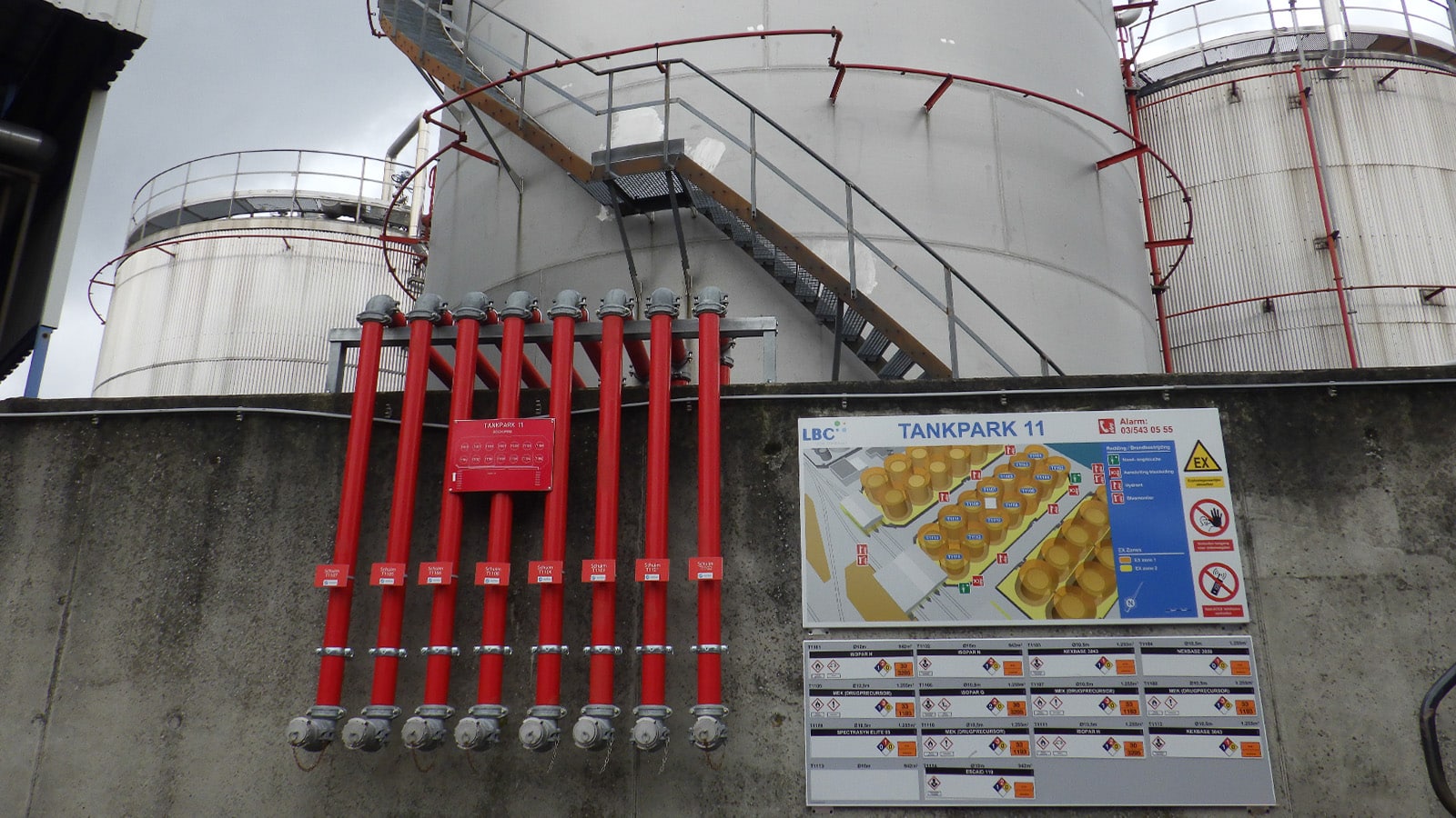 LBC Antwerp tankmarkering